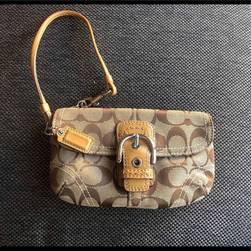 Authentic Coach Clutch